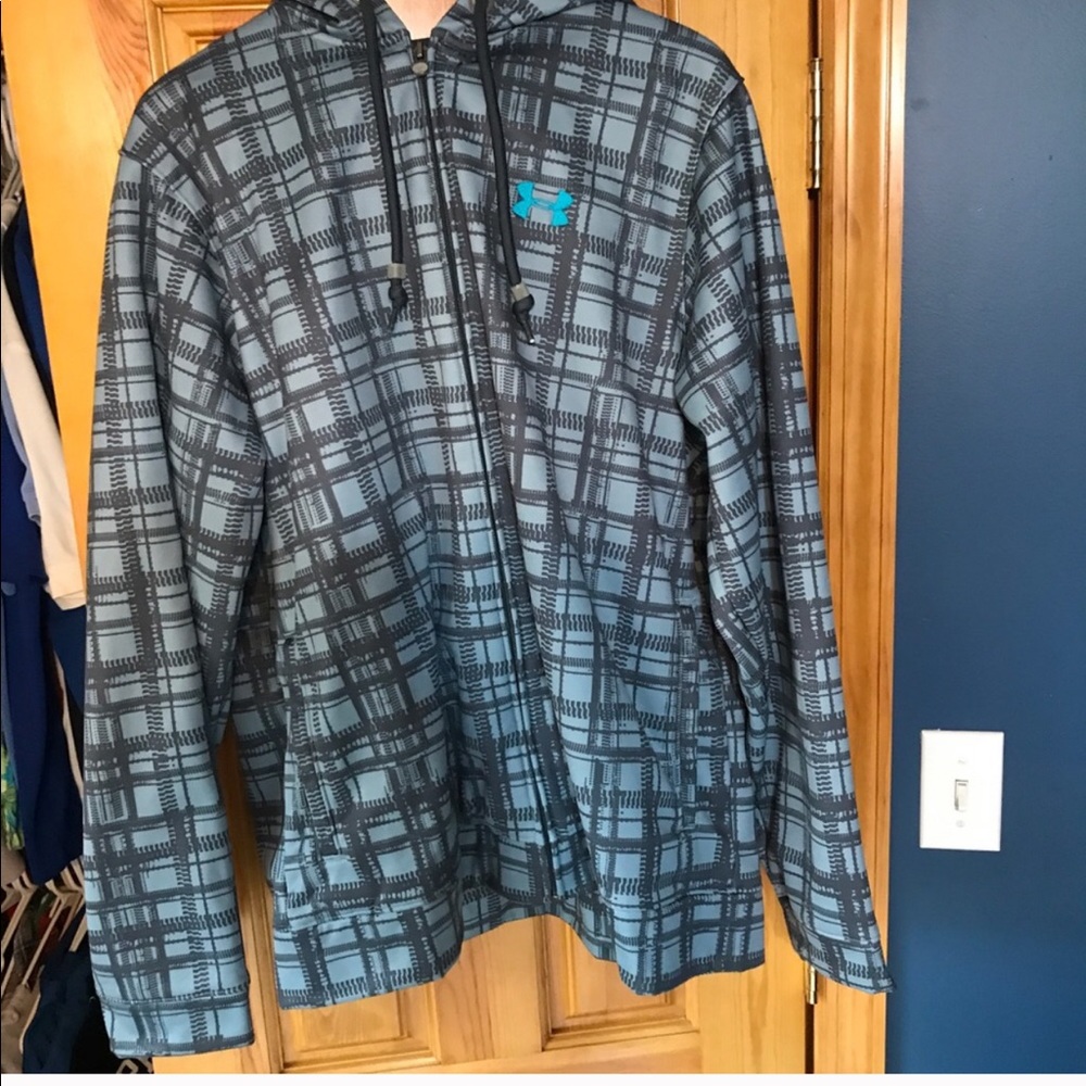 Under armor zip up sweatshirt